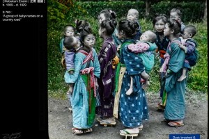 The color-corrected and 'dust brushed' version of the raw conversion